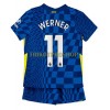 Original Trikotsatz Chelsea Timo Werner 11 Heimtrikot 2021-22 Für Kinder